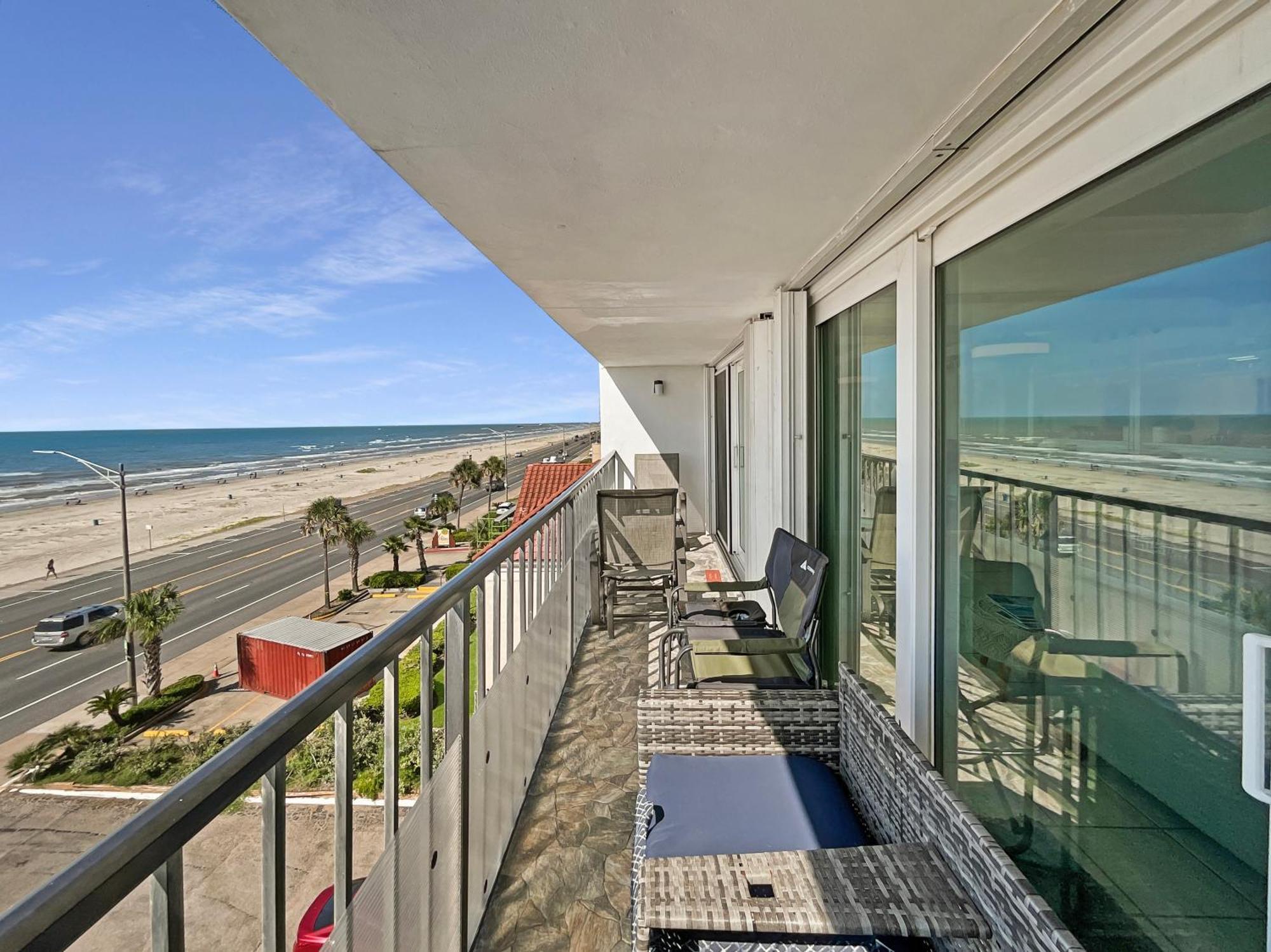 Amazing And Spectacular Ocean And Beach Views In 加尔维斯敦 外观 照片
