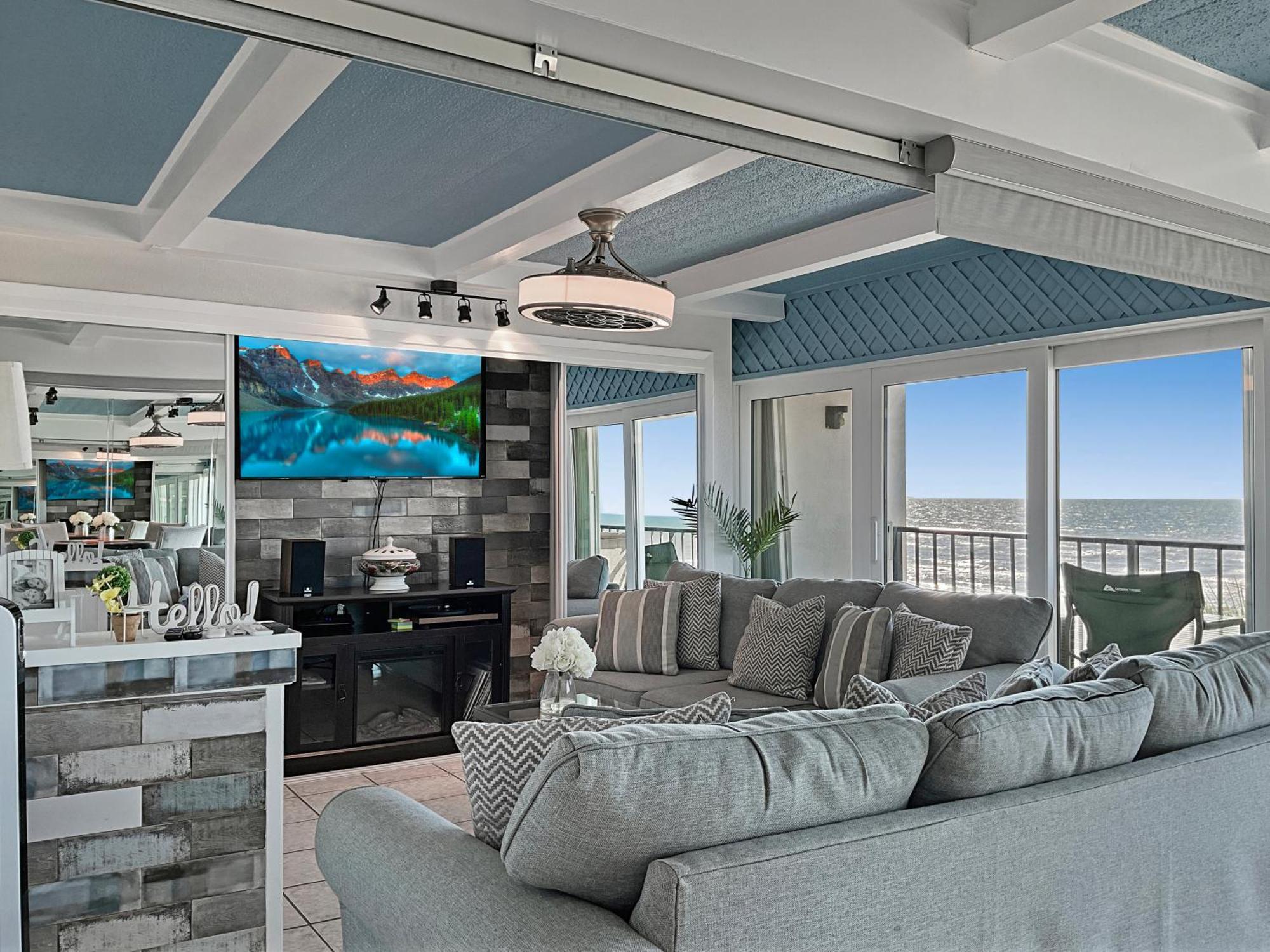 Amazing And Spectacular Ocean And Beach Views In 加尔维斯敦 外观 照片