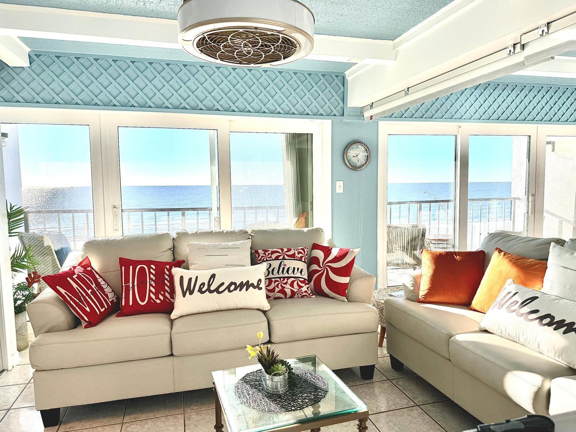 Amazing And Spectacular Ocean And Beach Views In 加尔维斯敦 外观 照片